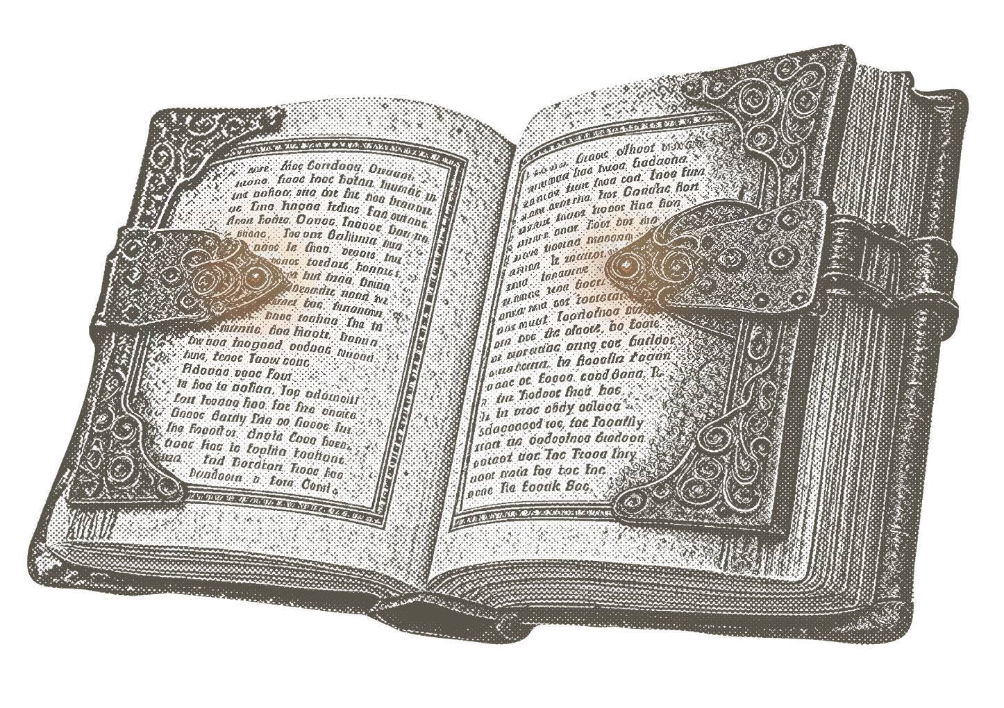 Steampunk book representing copyrighted material