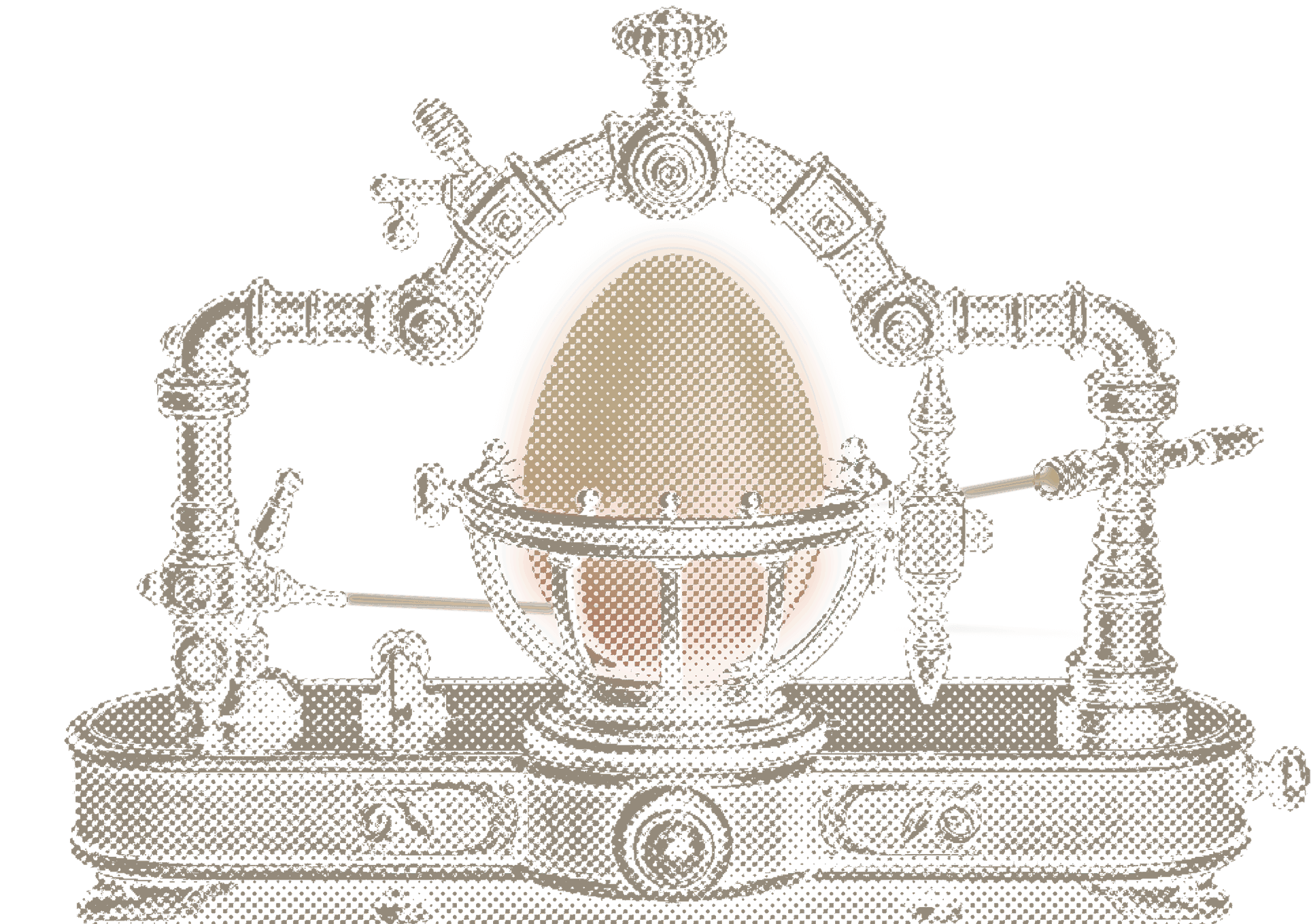A patented invention that cooks and shells an egg