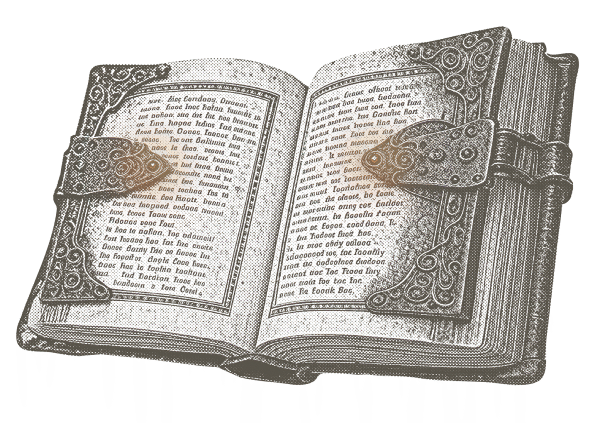 Steampunk book representing copyrighted material